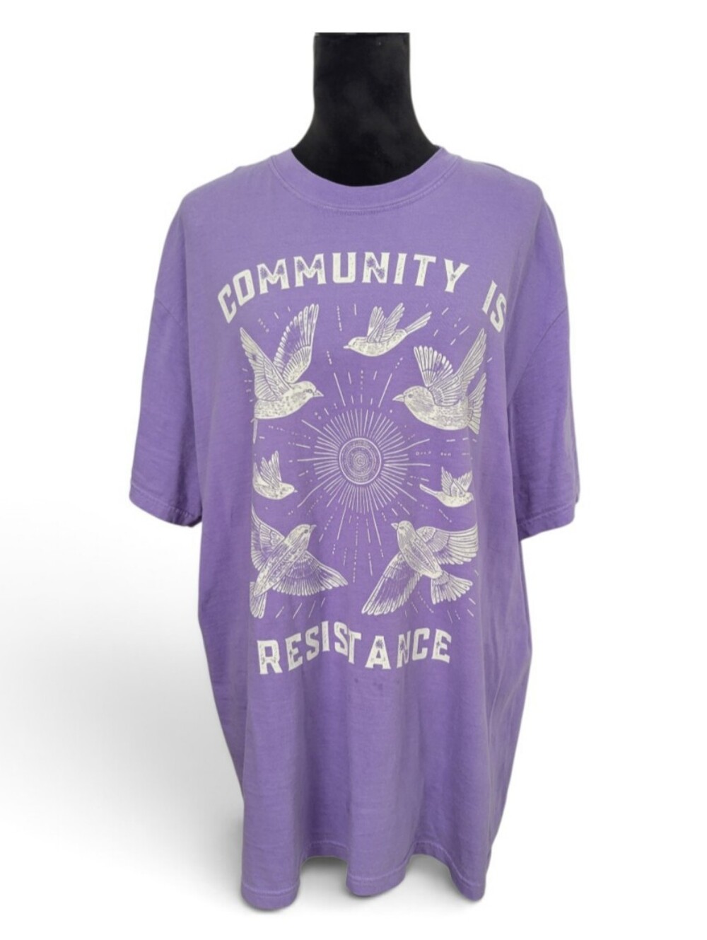 'Community Is Resistance' Short-Sleeve Shirt - XL